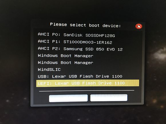 UEFI+GPT和BIOS+MBR安装Ghost系统方法插图3