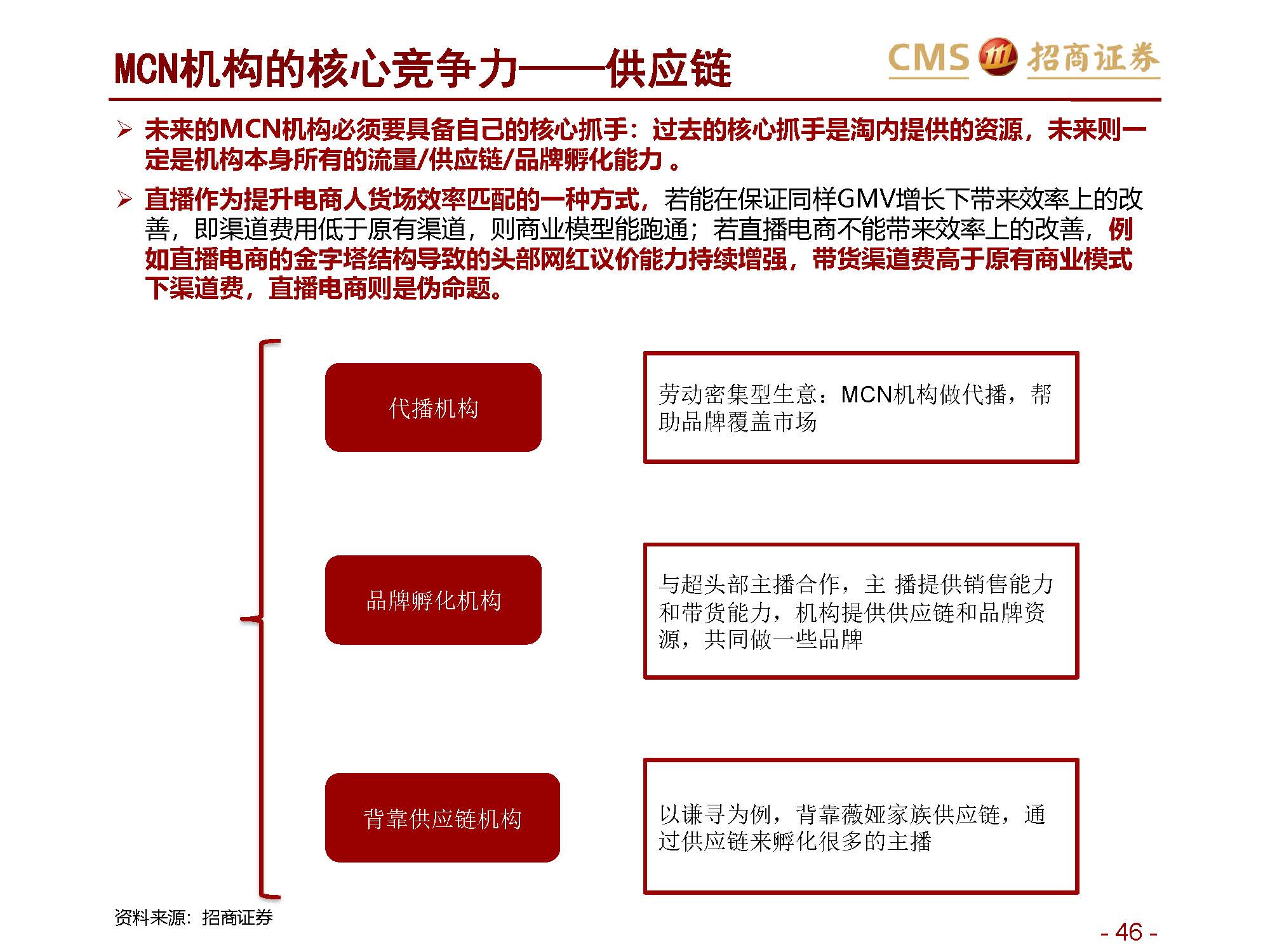 ”网红“报告 | 招商证券关于新零售行业研究之直播电商系列1：直播电商三国杀，从“猫拼狗”到“猫快抖”插图46